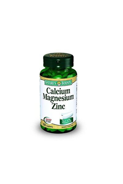 Nature's Bounty Calcium Magnesium Zinc 100 Tablet - Skt:07/2026