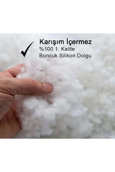 Home Qirık High Full Series Bead Silicone Pillow
