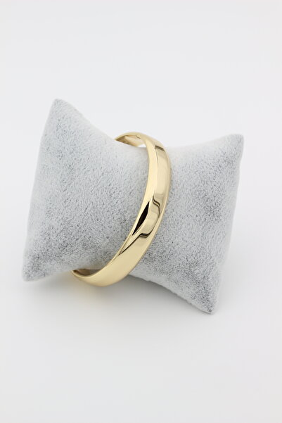 XUPING JEWELRY Stil Incisi/ 14 Ayar Altın Kaplama Düz Kelepçe Model