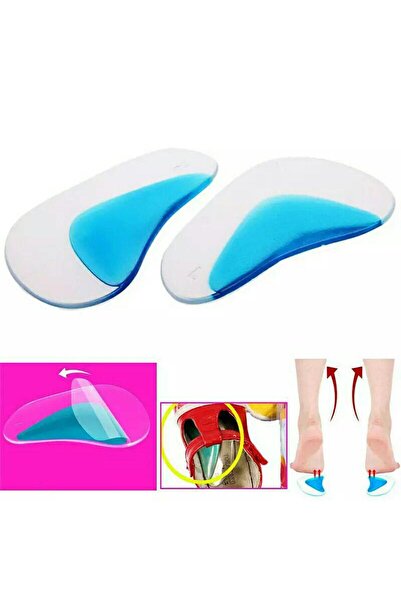 CMT Ark Desteği Jel Düz Tabanlık Silikon Ayak Tabanı Boşluk Doldurucu