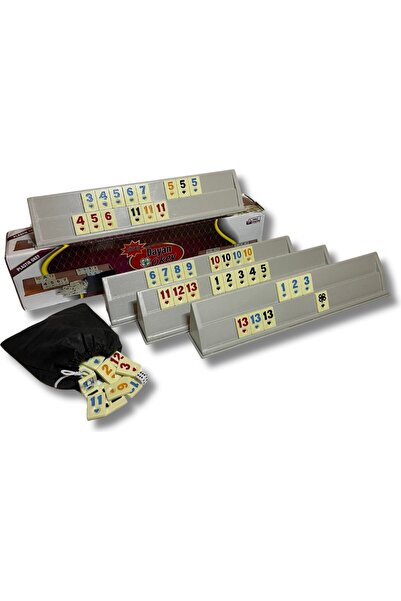 MADNEESHALİL Plastic Okey Set