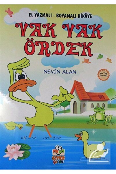 Siyer Yayınları Quack Quack Duck / Handwritten and Painted Story