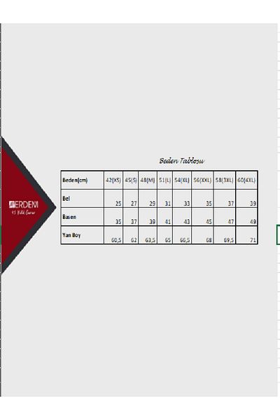 ERDEM İÇ GİYİM Colanți scurti de damă Erdem White 2484