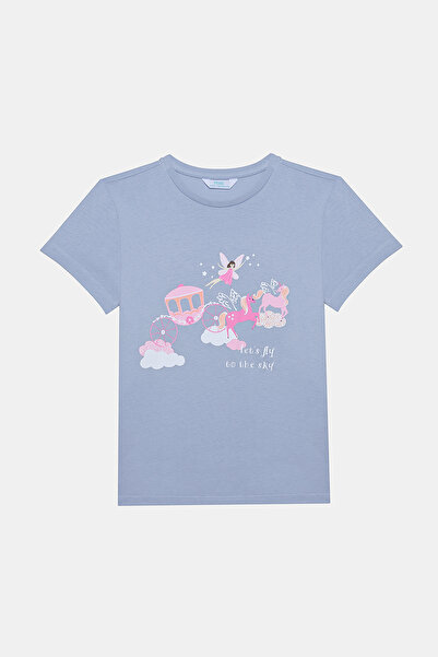 Penti Kız Çocuk Fly 2li Çok Renkli Pijama Takımı