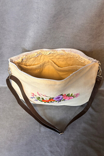 Uretti - Tülin 3528 Ручна робота з вишивкою, сумка через плече - 27 x 35 см