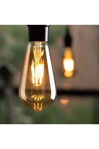 Cata Ct-4284 6w Rustik Led Ampul E27 Duy Amber-turuncu Işık