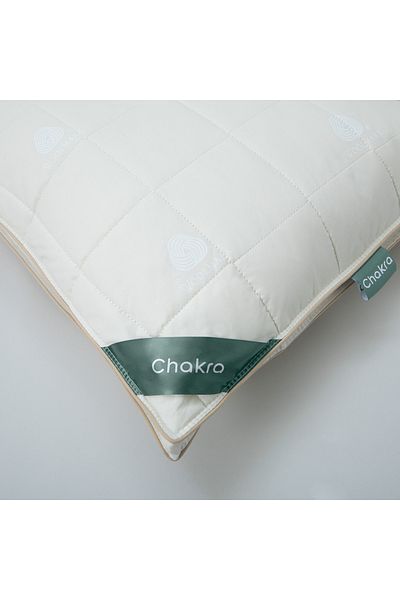 Chakra Warm Wool Pillow 50x70 Cm White