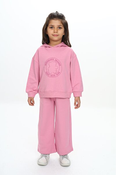 Toontoy Σετ αθλητικής φόρμας για κορίτσια Teddy Bear Clup με τύπωμα