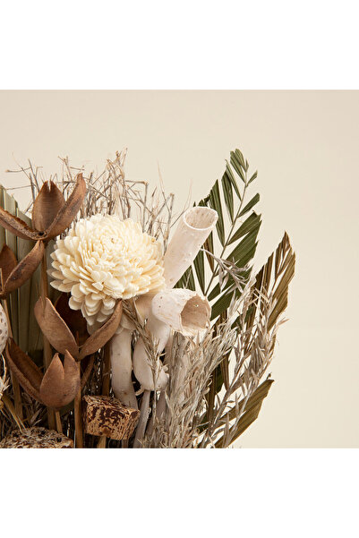 Chakra Janu Vazoda Kuru Çiçek Natural