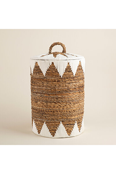 Chakra Winny Kapaklı Sepet L Natural