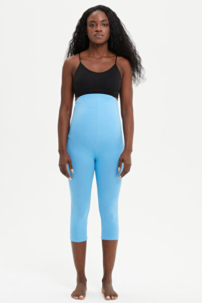 Almila High Waist Cotton Capri Maternity Leggings 2024