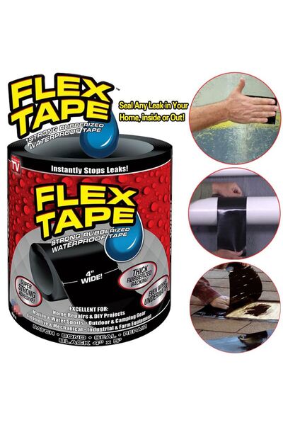 Genel Markalar Flex Tape Güçlü Su Geçirmez Tamir Bandı