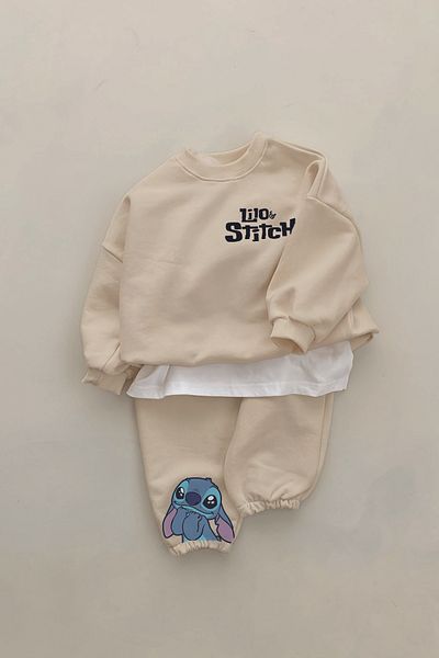 ADABEBEK Lilo Stitch Premium Printed 2-Piece Baby Set - 23260 23261