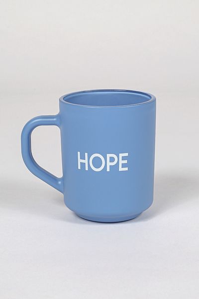 Rakle Motto Hope Slogan Mug Cup Blue