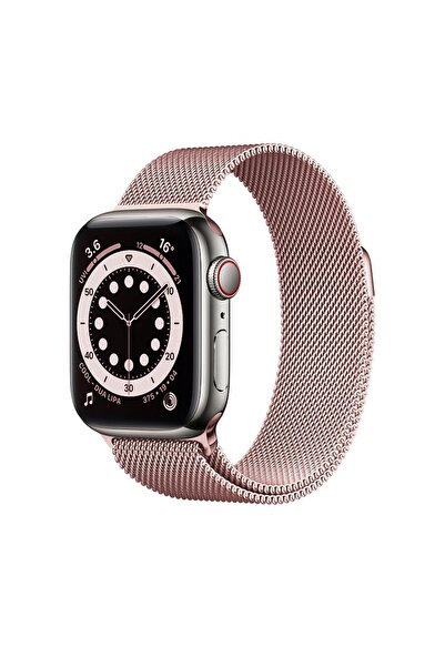 UnDePlus Apple Watch 10/11 42mm-38/40/41mm Kordon Milano Loop Metal Kordon 2/3/4/5/6/se/7/8/9