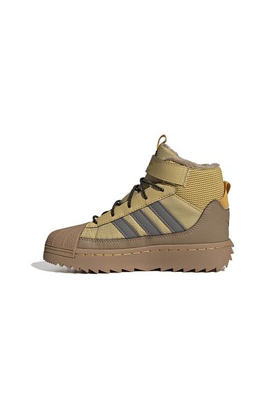 adidas Superstar Winter Trek J - Cizme casual galbene pentru adolescent