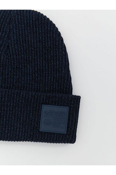 LC Waikiki Yazi bedruckte Strickmütze für Herren – W4M670Z8