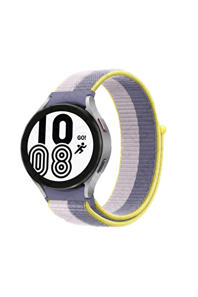 UnDePlus ساعة سامسونج جالاكسي 4-7 كلاسيك - 1-1 مشبك حبل من الخيزران، 40-47 ملم