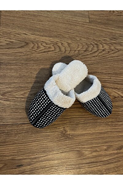 UCC Taşlı süet terlik