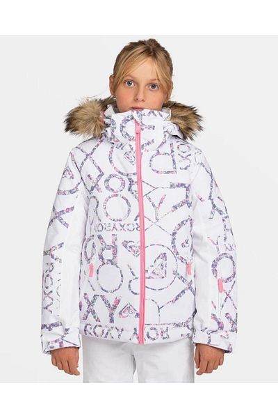 Roxy Pie 8-16 Years Old Children's Ski/Snowboard Coat-Ergtj03180