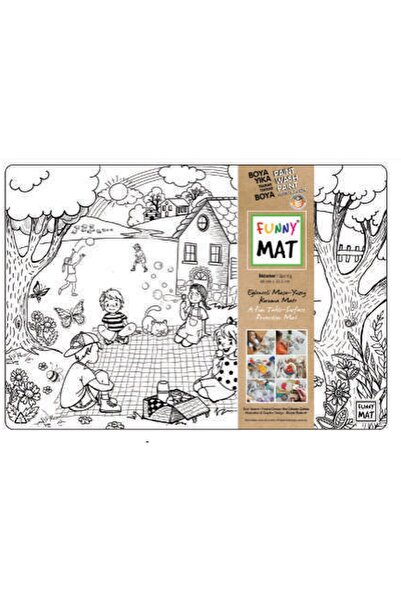 Timaş Yayınları Funny Mat - İlkbahar 33,5 X 48 Cm