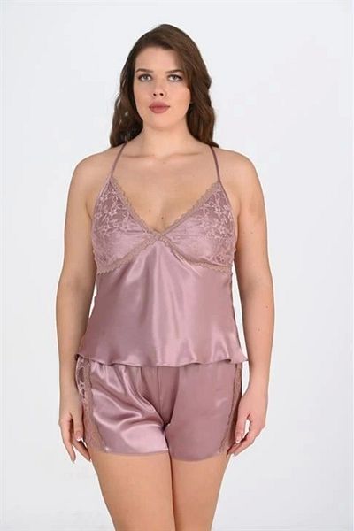 DEFNADA Plus Size Mink Shorts Set