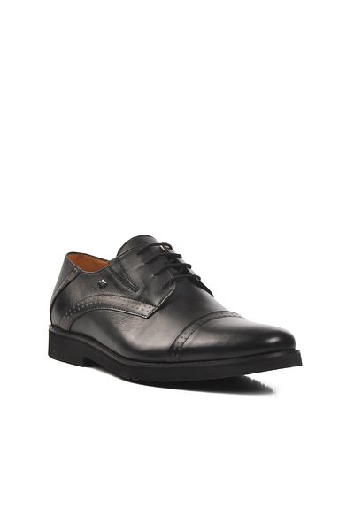 Dr.Flexer Ayakmod Μαύρα Ανδρικά Παπούτσια Casual από γνήσιο δέρμα