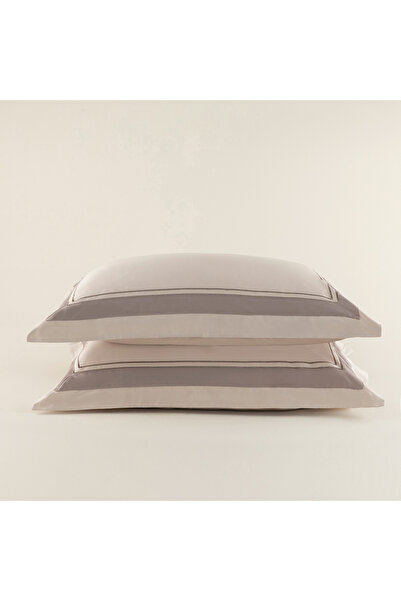 Chakra Adda Yastık Kılıfı 50x70 Cm Taş/bej