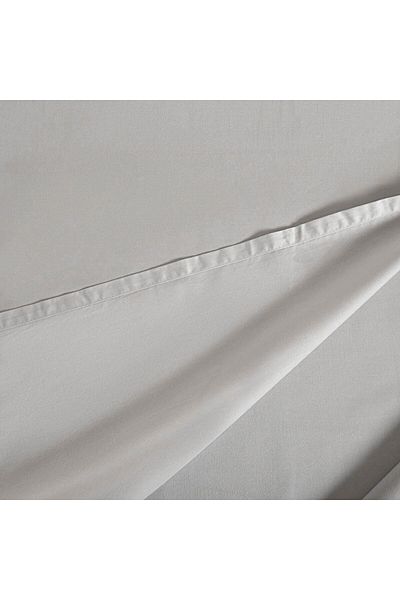 Chakra Alana Plain Bed Sheet 180x260 Cm Cool Grey