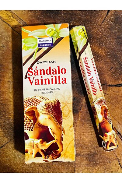 OrdoVeni Sandal Ağacı Ve Vanilya Kokulu 1 Kutu Çubuk Tütsü 20 Adet & Oda Kokusu