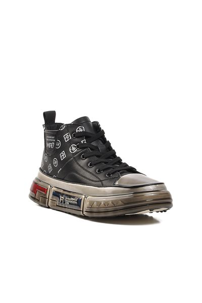 MARCOMEN Ayakmod Μαύρο Ανδρικό Hi Sneaker