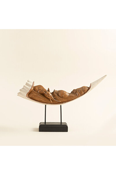 Chakra Ziloni Dekoratif Obje 60 Cm Natural