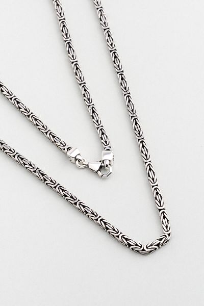 So CHIC... Classic Silver Men's King Chain Necklace