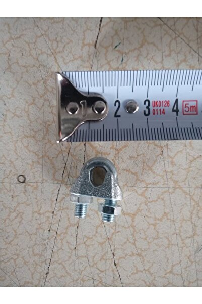 DRL HIRDAVAT 5 Adet 5 No Halat Kelepçesi (kablo Klemensi)