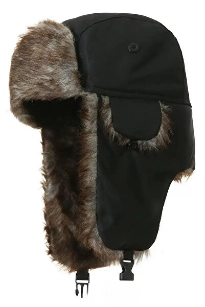 Giraffe Uşanka Pilot Şapka Bere Retro Gotik Kafkas