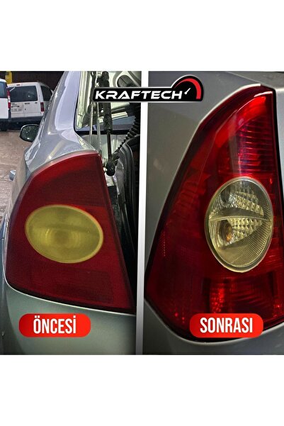 kraftech Yeni Nesil Premium I Buharlı Far Temizleme Sıvısı Ve Parlatma Solüsyonu I Kloroform Uyumlu I 5 Kg