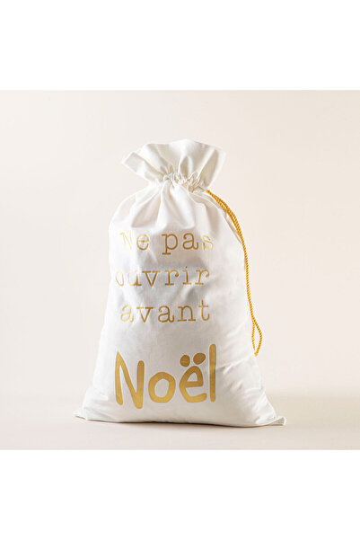 Chakra Maro Dekoratif Kese L Beyaz/altın