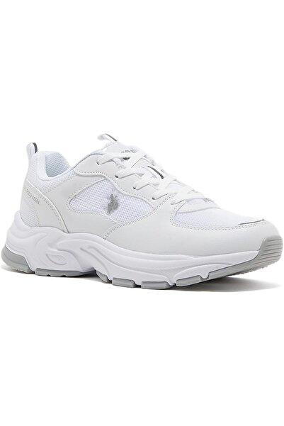 U.S. Polo Assn. حذاء سورلي للنساء من يو إس بولو أسن باللون الأبيض