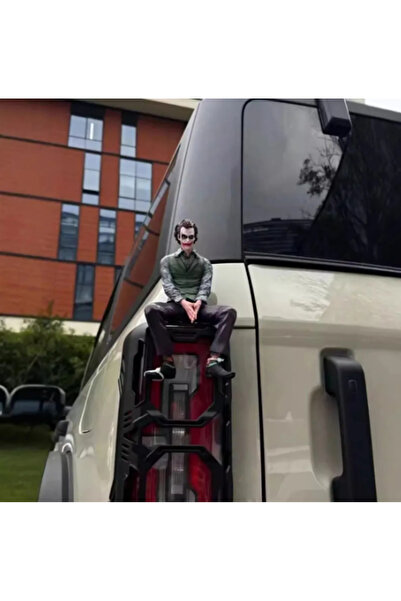 Genel Markalar Joker Araba Figürü Aksesuarı Oturan Joker Model Dekorasyon Oyuncak Hediyelik Eşya 15X8 CM
