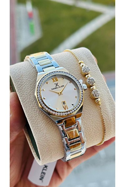 Daniel Klein Orijinal Kadın Kol Saati Geçirmez Hediye Bileklik DK.1.13601