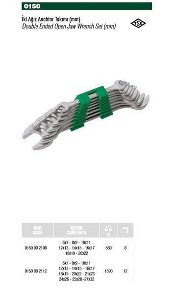 Elta 8-Piece Two-Mouth Switch Set 0150 00 2108