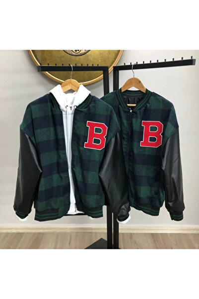 JANES Чоловічий піджак з вишитим візерунком «Петрикаре» - хакі