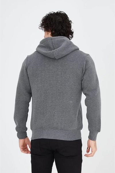 Kokosh moda Smoked Unisex Hooded Full Zip Sweatshirt