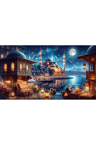 Atalya Reklam ve Tasarım METAL POSTER AYASOFYA CAMİİ İLLUSTRASYON (PREMİUM UV )