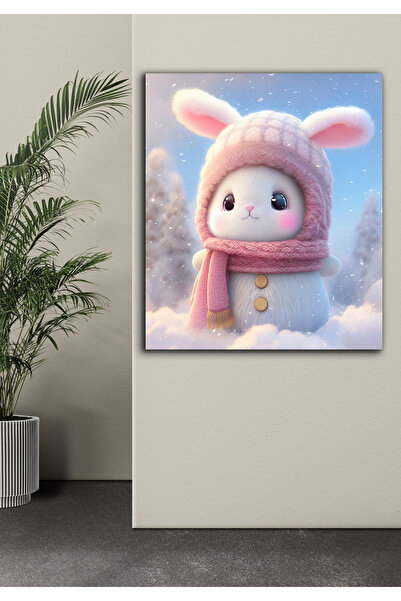Atalya Reklam ve Tasarım METAL POSTER  CARTOON BUNNY (PREMİUM UV )