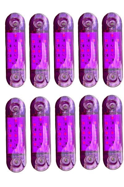 EKT 9 LEDLİ 10 ADET TOMBUL PARMAK LED MOR