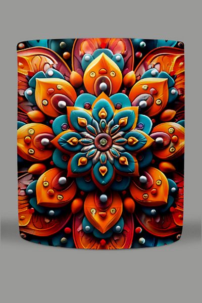 Fizello Mandala Themed Mug