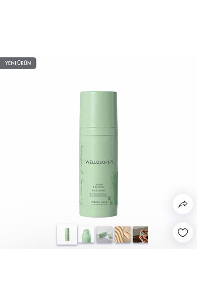 Oriflame Wellosophy Plump & Balance Face Cream