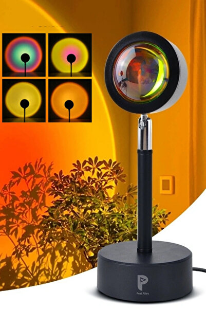 post alley 180° Dönebilen Gün Batımı Projeksiyon Lambası