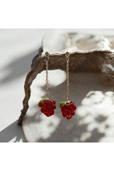 Home Murano Cam Böğürtlen Küpe